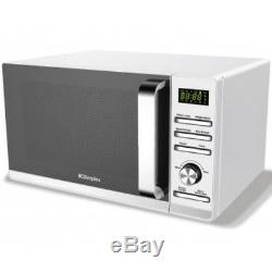 Dimplex 980537 23 Litre 900w White Microwave Oven Stainless
