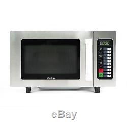 1000W Programmable Commercial Microwave Oven Stainless Steel Catering Auto