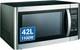 1100w 42l Large Capacity Microwave Oven With Grill Easy Clean Grey Cavity