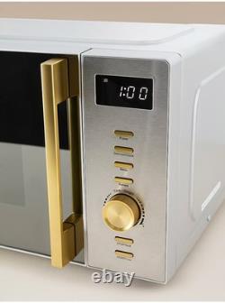 17L Digital Microwave 700W 8 Menus Child Lock Defrost 27cm Plate