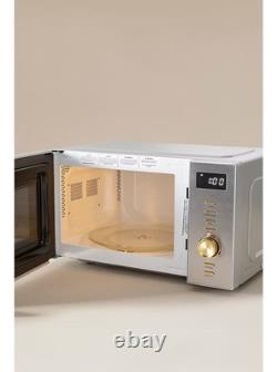 17L Digital Microwave 700W 8 Menus Child Lock Defrost 27cm Plate