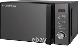 20L 800W Digital Solo Microwave with 5 Power Levels Auto Defrost Easy Clean