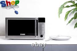 20L Digital Stainless Steel Microwave Oven 800W, Compact Microwave