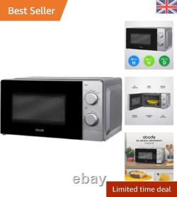 20L Manual Microwave Silver 700W with 5 Power Levels & Timer, Button & Dial C 20L Manual Microwave Silver 700W with 5 Power Levels & Timer, Button & Dial C