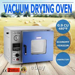 23L Vacuum Drying Oven 0.9Cu 480°F Lab Vacuum Air Convection Laboratory
