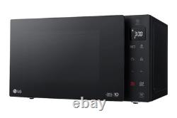 25L 1000W NeoChefT Microwave Oven with Grill and Touch Control Panel, Black