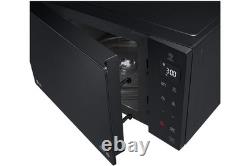 25L 1000W NeoChefT Microwave Oven with Grill and Touch Control Panel, Black