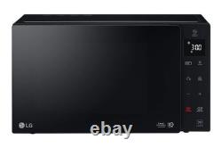 25L 1000W NeoChefT Microwave Oven with Grill and Touch Control Panel, Black