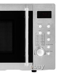 25L Freestanding Microwave in Stainless Steel 900W SIA FMG25SS
