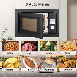 25L Integrated Built-in Microwave Oven 900W with Grill 5 Power levels Easy Clean