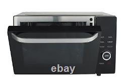 34L Microwave Oven Countertop Pull Open Door Convection Grill Defrost Function