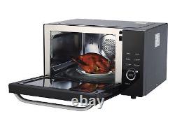 34L Pull Open Door Microwave Oven Convection and Grill Stainless Steel On Sale