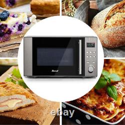 3 In 1 Combination Microwave Oven Stainless Steel Convection Oven Grill 800W 20L