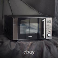 3 In 1 Combination Microwave Oven Stainless Steel Convection Oven Grill 800W 20L