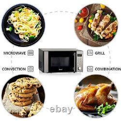 3-in-1 Combination Microwave Oven Convection Grill Air Fryer Fast Cooking 20L