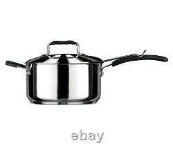 4l Tenzo S II Series Chip Pan Fryer Stainless Steel Non Slip With LID & Basket