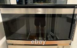 70cm Gaggenau Microwave Oven LH hinge Black Glass / Stainless steel