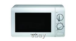 800W, 20L Microwave Easy Clean Stainless Steel Interior 6 Power