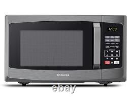 800W 23L Microwave Oven Digital Display Auto Defrost Express Cook Black