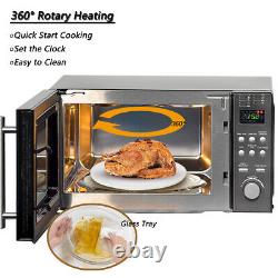 800W Microwave Oven Grill Convection Combination 20L Digital Stainless Steel