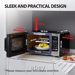 800w 23L Microwave Oven with Digital Display Auto Defrost