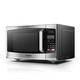 800w 23l Microwave Oven With Digital Display, Auto Defrost, One-touch