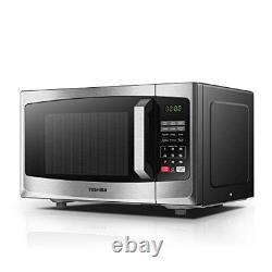 800w 23L Microwave Oven with Digital Display, Auto Defrost, One-Touch
