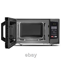 800w 23L Microwave Oven with Digital Display, Auto Defrost, One-touch