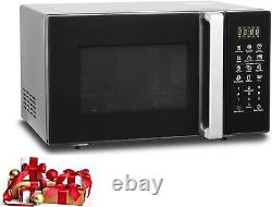 900W 25L Countertop Microwave Oven Digital Display Easy Clean 11 Power Levels