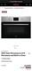 Aeg 3000 Series Built-in 1000w Microwave With Grill Stainless Steel Kmx525060m