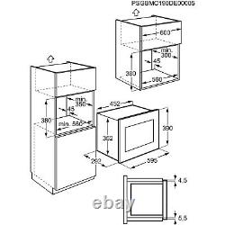 AEG 3000 Series Built-In Microwave Stainless Steel MSE1717SM