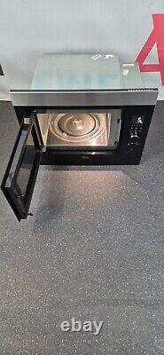 AEG Built In Microwave With Grill Black MBE2658DEM