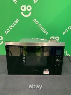 AEG Built In Small Microwave With Grill Black MBB1756DEM #LF83108