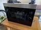 Aeg Integrated Microwave Oven 26l Black Glass, Stainless Steel