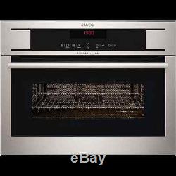 AEG KM8403101M Built in St/Steel Electric Combination Microwave Oven Grill