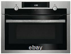 AEG KME525800M 1000W Built-in Microwave & Grill -Antifingerprint Stainless Steel