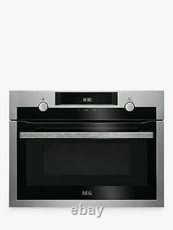 AEG KME525800M 1000W Built-in Microwave & Grill -Antifingerprint Stainless Steel