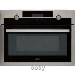 AEG KME525800M Integrated Microwave and Grill in Stainless Steel GRADE A