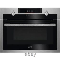 AEG KME525860M Built-In Microwave with Grill Stainless Steel