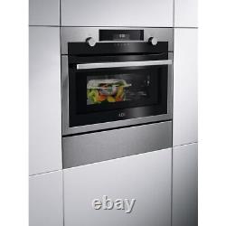 AEG KME525860M Built-In Microwave with Grill Stainless Steel