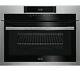 Aeg Kme721000m Built-in Microwave With Grill Black & Stainless Steel