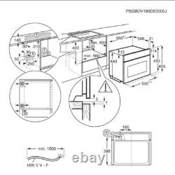 AEG KME968000M Combination Microwave Built In in Stainless Steel GRADE A