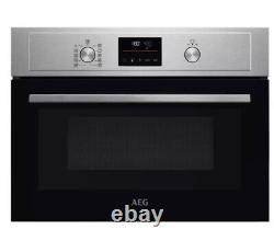 AEG KMK365060M Built-In Combination Microwave Oven Stainless Steel