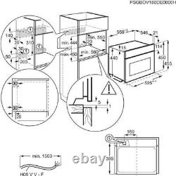 AEG KMK565000M Combination Microwave Built In in Stainless Steel BLEMISHED