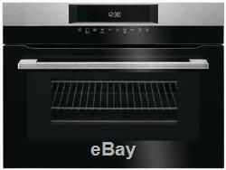 AEG KMK761000M Built In Combination Microwave Oven and Grill in Stainless Steel