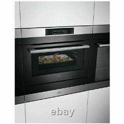 AEG KMK761000M CombiQuick 1000W Compact Microwave Combi Oven Stainless Steel