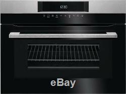 AEG KMK761000M Combo Microwave & Compact Oven in Stainless Steel