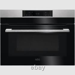 AEG KMK768080M Microwave Oven Built In Compact Stainless Steel GRADE B