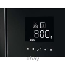 AEG MBB1756SEM 17L 800W Built In Wall Unit Microwave In Black/Stainless Steel