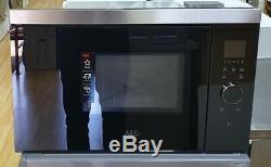 AEG MBB1756SEM 17 Litre Built in Microwave, 800W Black/Stainless Steel #5091A
